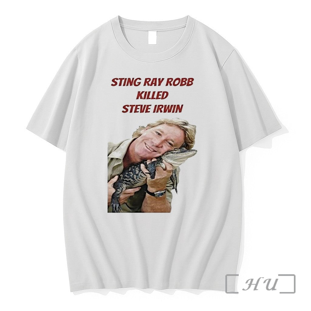 Officials Sting Ray Robb Killed Steve Irwin 1 Unisex T-shirt, Sweatshirt, Hoodie, Long Sleeve Tee - T-Shirt, Sweatshirt, Hoodie