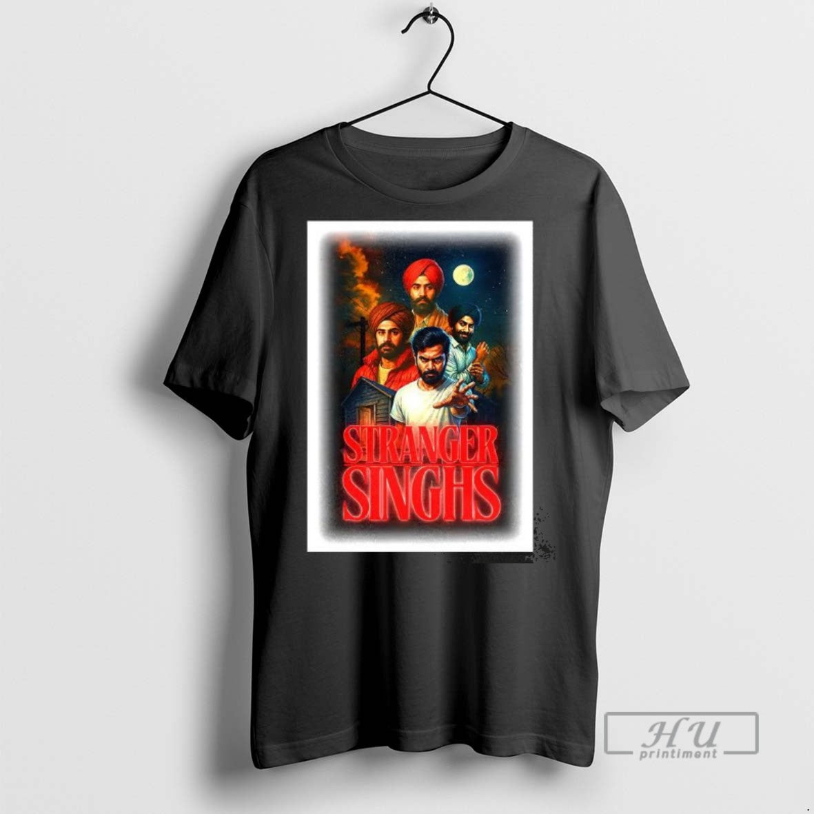 Officials Stranger Singhs Indian Stranger Thingstv Series Parody T Shirt Unisex T-shirt, Sweatshirt, Hoodie, Long Sleeve Tee - T-Shirt, Sweatshirt, Hoodie