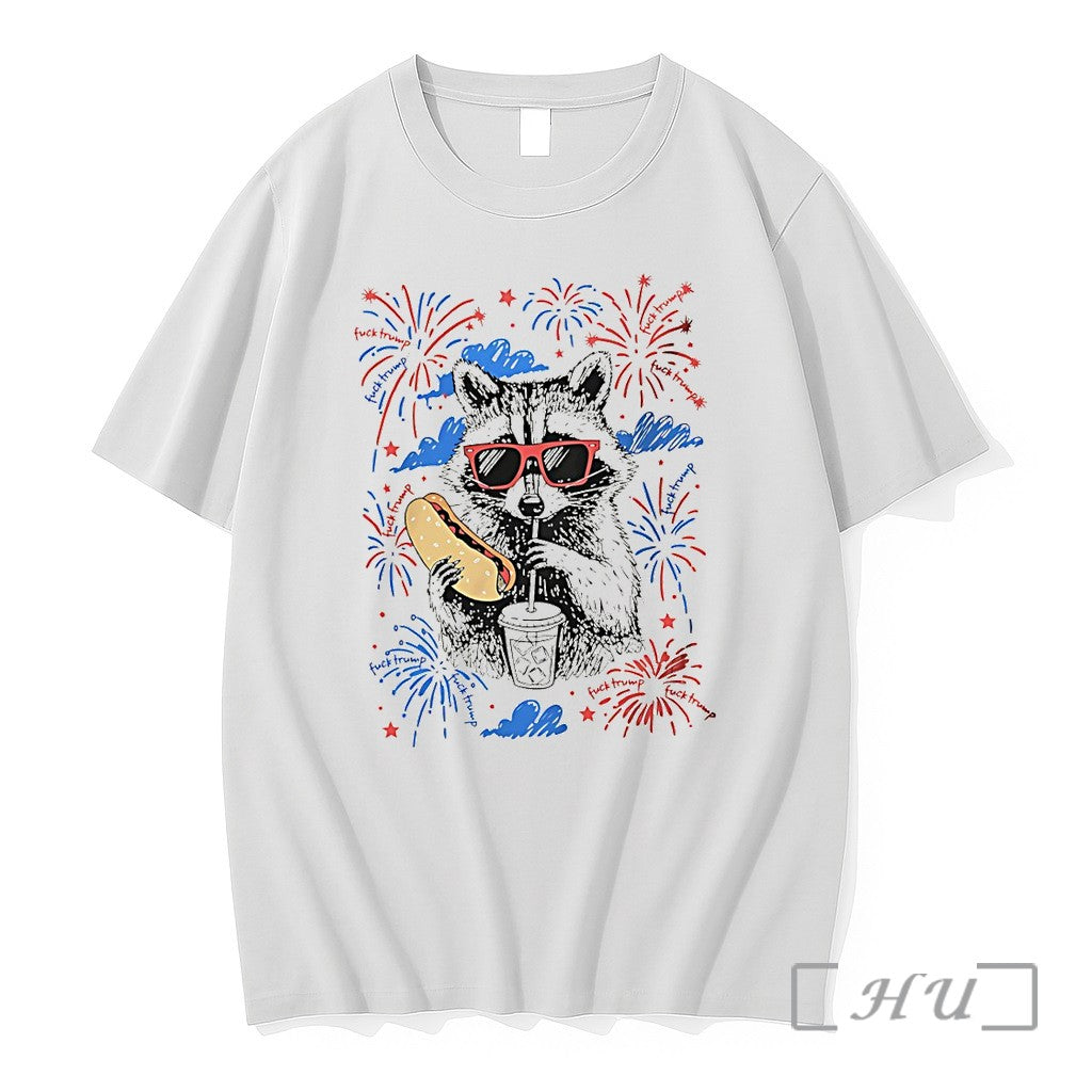 Officials Subtle F Trump Raccoon Fourth Of July Anti Trump Unisex T-shirt, Sweatshirt, Hoodie, Long Sleeve Tee - T-Shirt, Sweatshirt, Hoodie