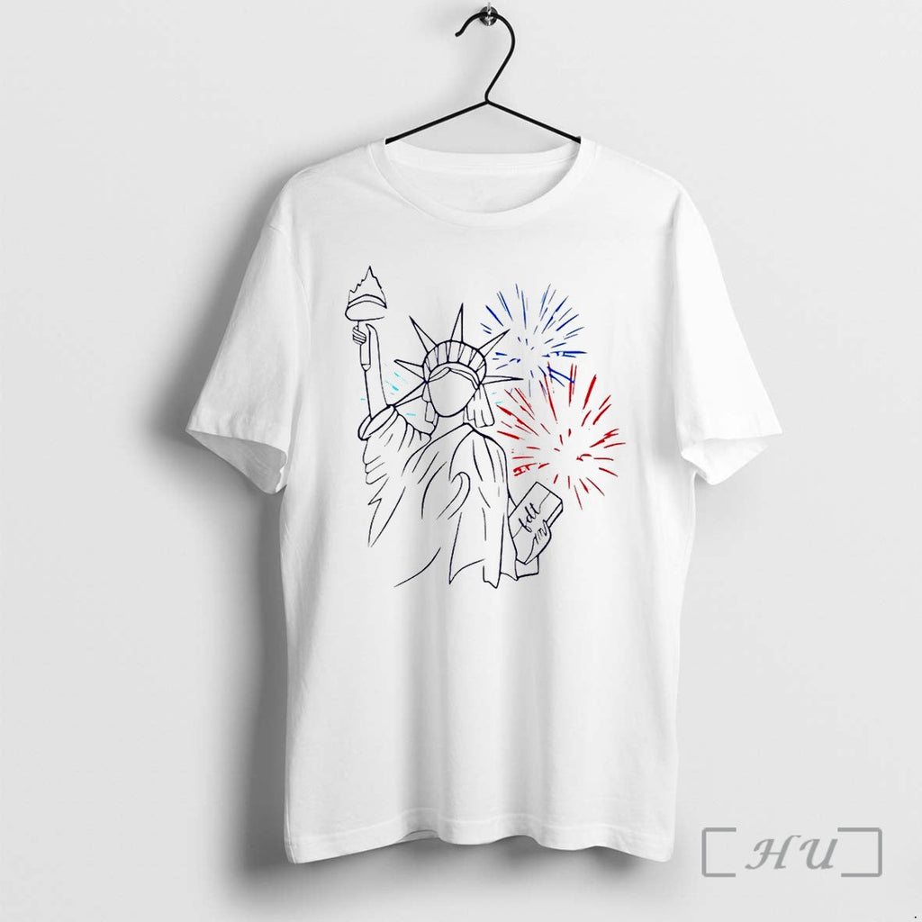 Officials Subtle Fdt July 4th Statue Of Liberty Unisex T-shirt, Sweatshirt, Hoodie, Long Sleeve Tee - T-Shirt, Sweatshirt, Hoodie