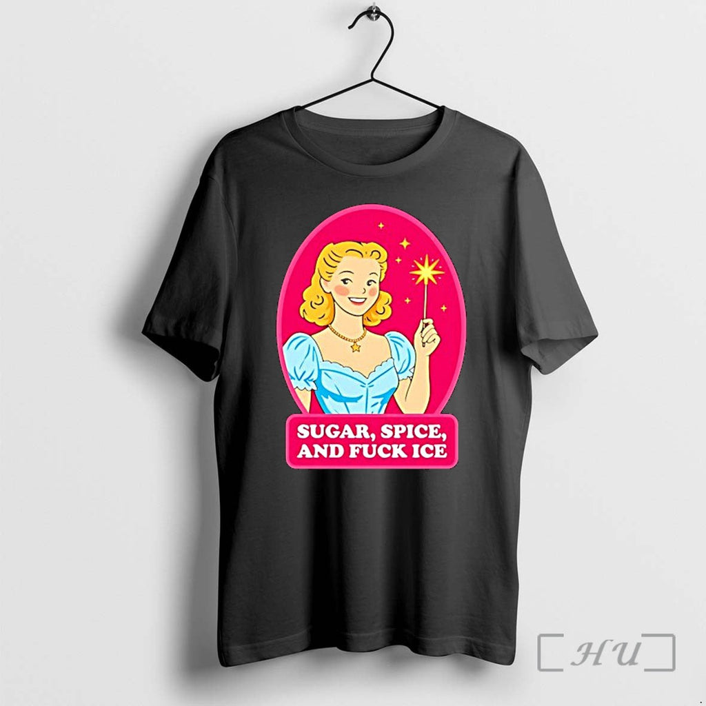Officials Sugar Spice And Fuck Ice Magic Wand Alice In Wonderland Premium T Shirts Sweater - T-Shirt, Sweatshirt, Hoodie