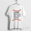 Officials Summer Nights Ballpark Light T-Shirts, Hoodie, Sweatshirt - T-Shirt, Sweatshirt, Hoodie