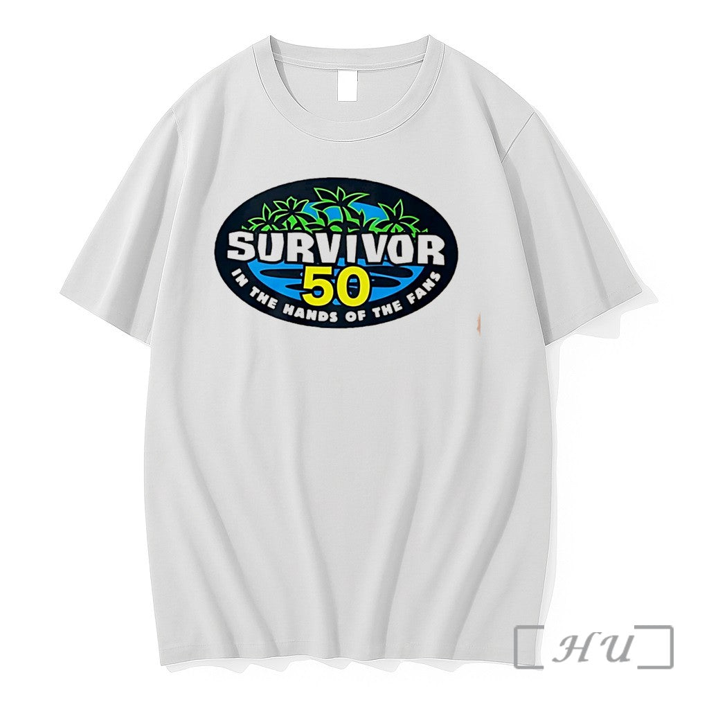 Officials Survivor Season 50 In The Hands Of The Fans Tee Premium T Shirts Sweater Unisex T-shirt, Sweatshirt, Hoodie, Long Sleeve Tee - T-Shirt, Sweatshirt, Hoodie