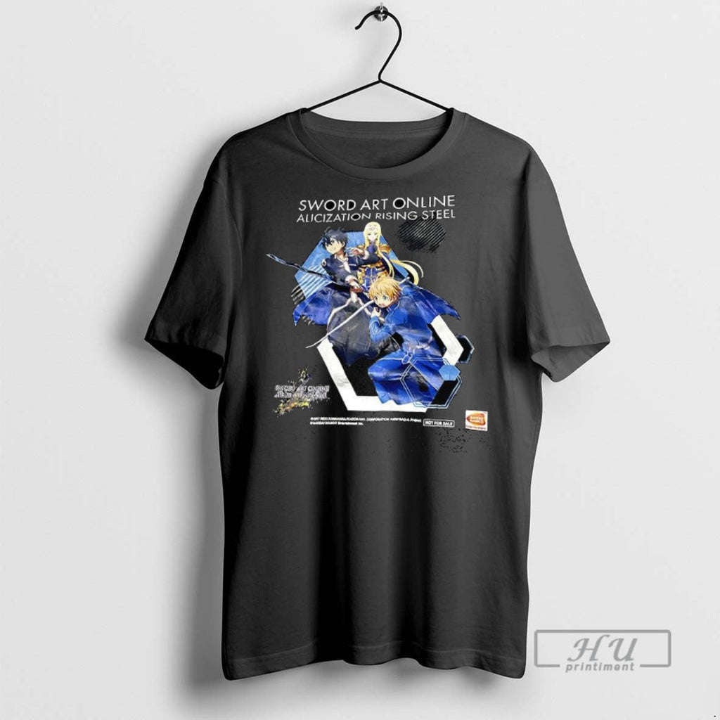 Officials Sword Art Online Alicization Rising Steel T Shirt Unisex T-shirt, Sweatshirt, Hoodie, Long Sleeve Tee - T-Shirt, Sweatshirt, Hoodie