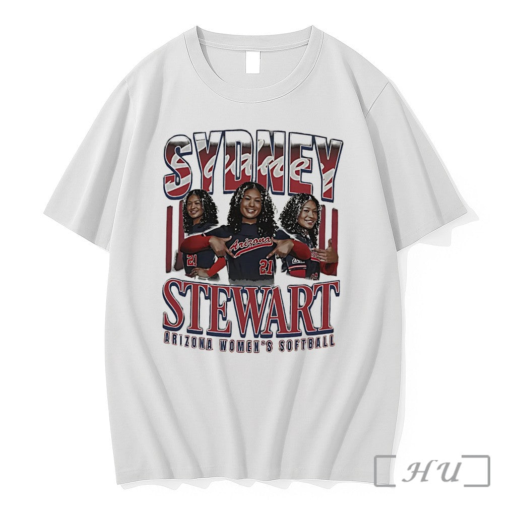 Officials Sydney Stewart Arizona Wildcats Womens Softball Graphic Tee Unisex T-shirt, Sweatshirt, Hoodie, Long Sleeve Tee - T-Shirt, Sweatshirt, Hoodie