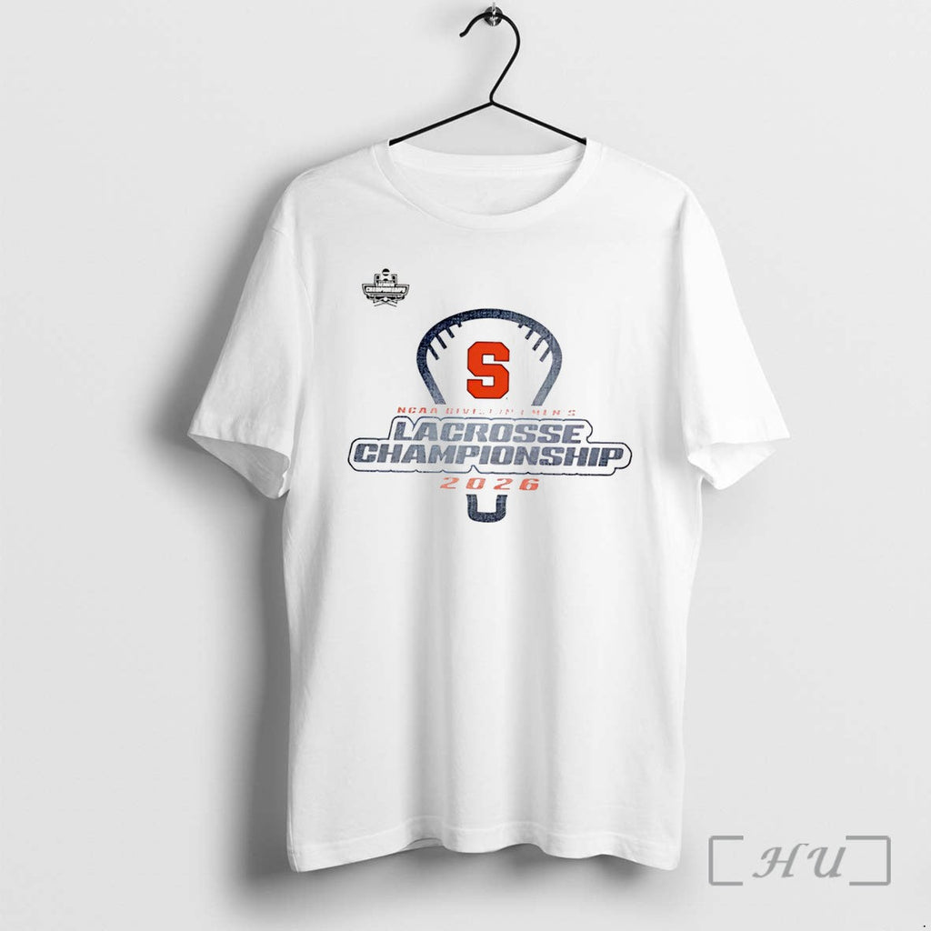 Officials Syracuse Orange 2026 Ncaa Mens Lacrosse National Championship Tee Unisex T-shirt, Sweatshirt, Hoodie, Long Sleeve Tee - T-Shirt, Sweatshirt, Hoodie