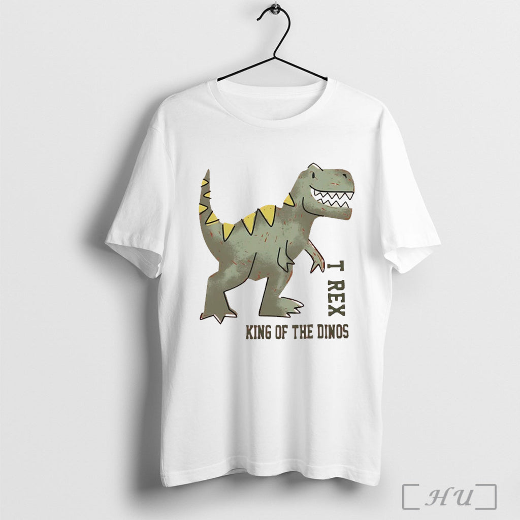 Officials T Rex King Of Dinos T Shirt Unisex T-shirt, Sweatshirt, Hoodie, Long Sleeve Tee - T-Shirt, Sweatshirt, Hoodie