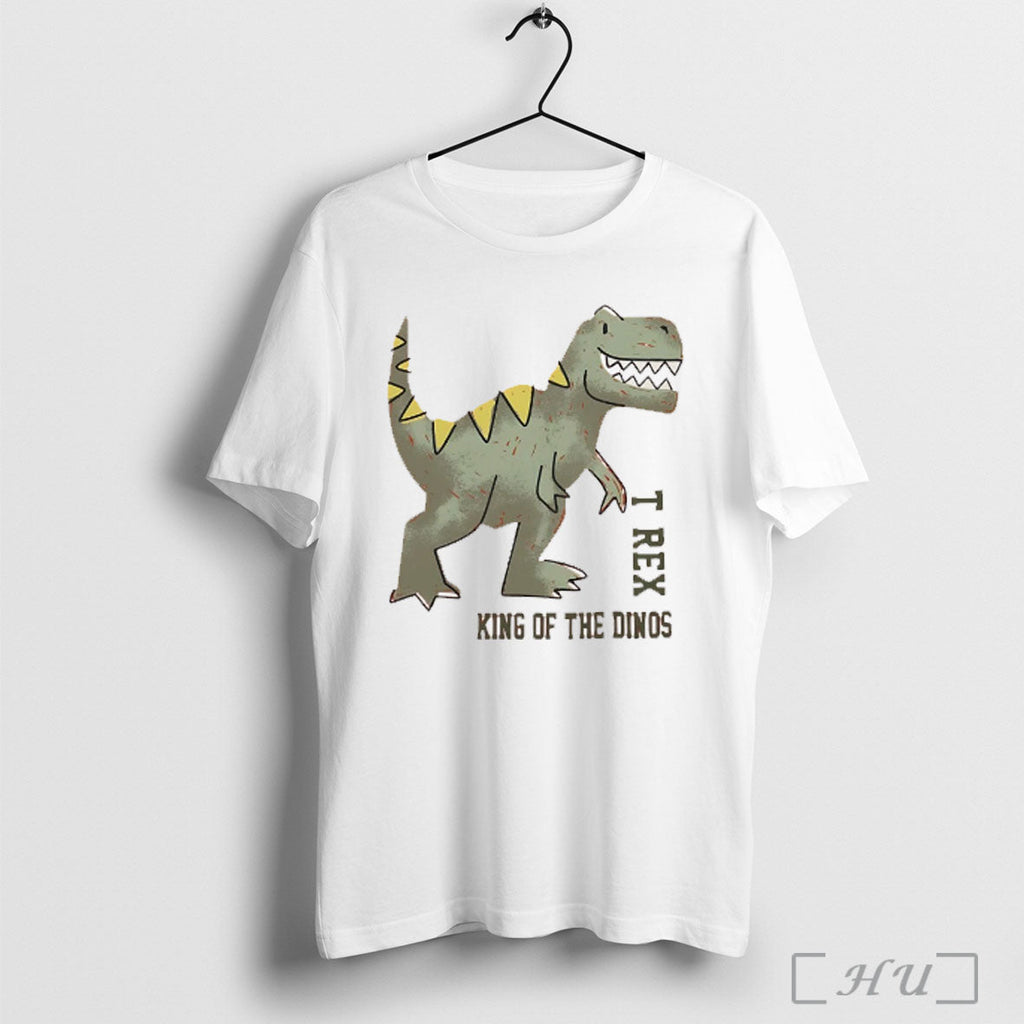 Officials T Rex King Of Dinos T Shirt Sweatshirt Png Unisex T-shirt, Sweatshirt, Hoodie, Long Sleeve Tee - T-Shirt, Sweatshirt, Hoodie