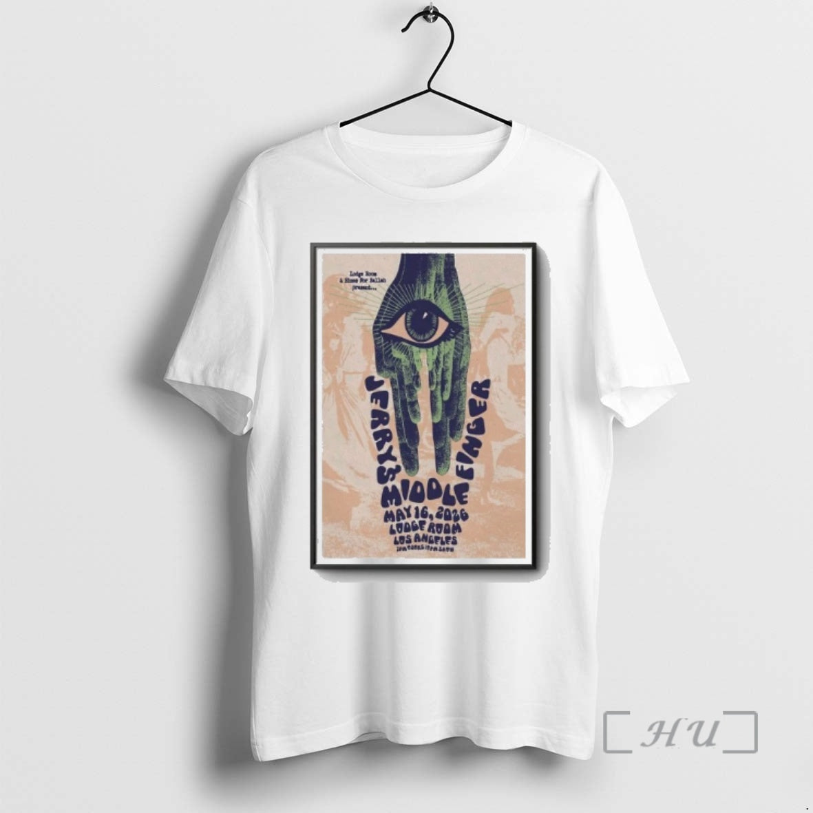 Officials Tour May 16 2026 Los Angeles Jerrys Middle Finger Unisex T-shirt, Sweatshirt, Hoodie, Long Sleeve Tee - T-Shirt, Sweatshirt, Hoodie