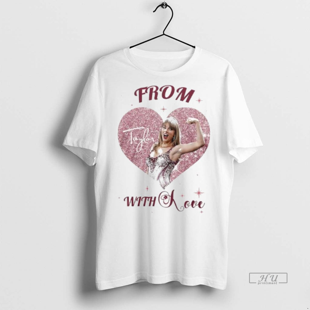 Officials Talor In Bling Heart From With Love Graphic Shirt Sweater Unisex T-shirt, Sweatshirt, Hoodie, Long Sleeve Tee - T-Shirt, Sweatshirt, Hoodie