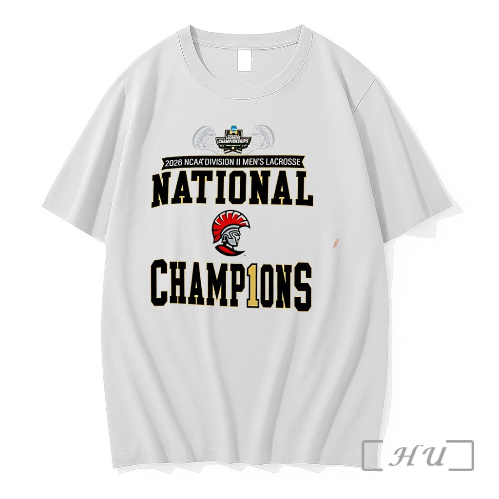 Officials Tampa Spartans 2026 Ncaa Division Ii Mens Lacrosse Champions Tee Premium T Shirts Sweater - T-Shirt, Sweatshirt, Hoodie