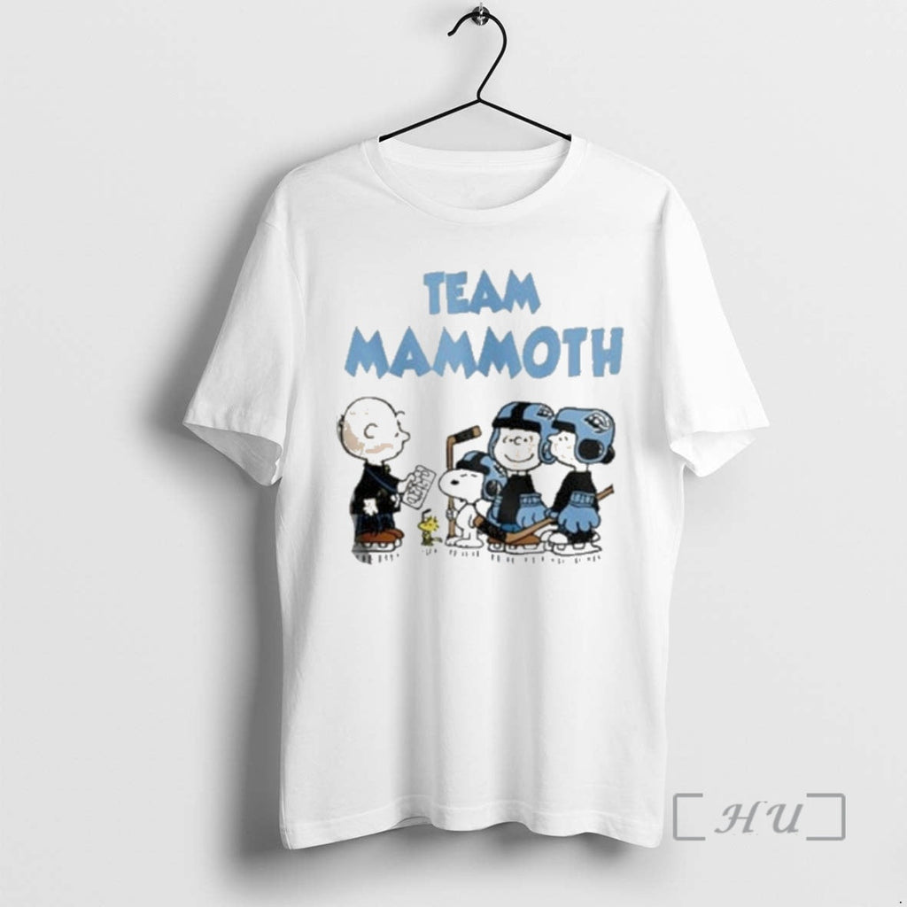 Officials Team Utah Mammoth Peanuts Hockey T-Shirts, Hoodie, Sweatshirt - T-Shirt, Sweatshirt, Hoodie