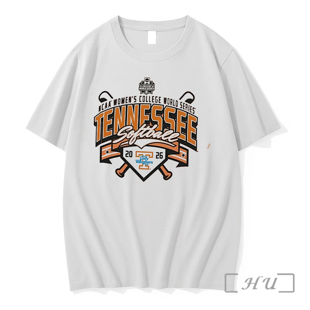 Officials Tennessee Softball Womens College World Series 2026 Tee Unisex T-shirt, Sweatshirt, Hoodie, Long Sleeve Tee - T-Shirt, Sweatshirt, Hoodie