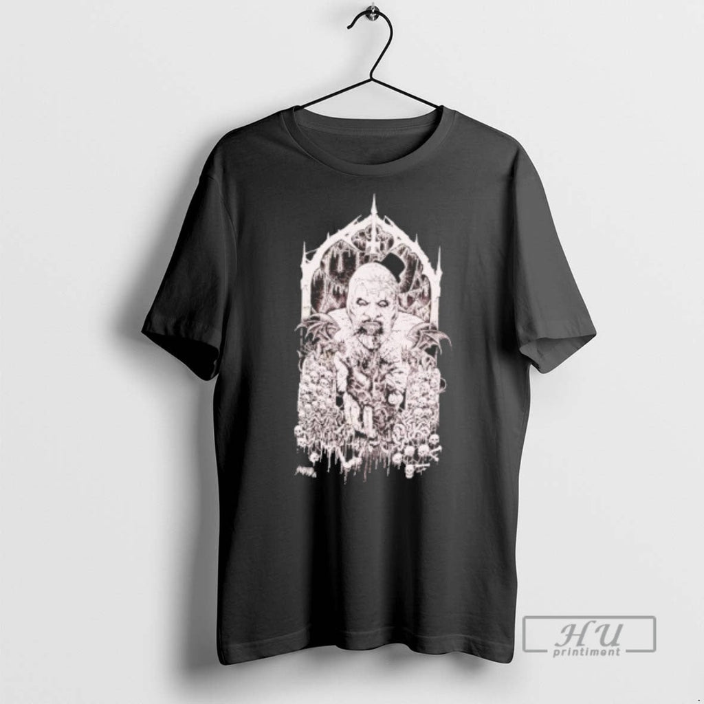 Officials Terrifer X Sawblade666 Art The Clown Heart T Shirt Unisex T-shirt, Sweatshirt, Hoodie, Long Sleeve Tee - T-Shirt, Sweatshirt, Hoodie