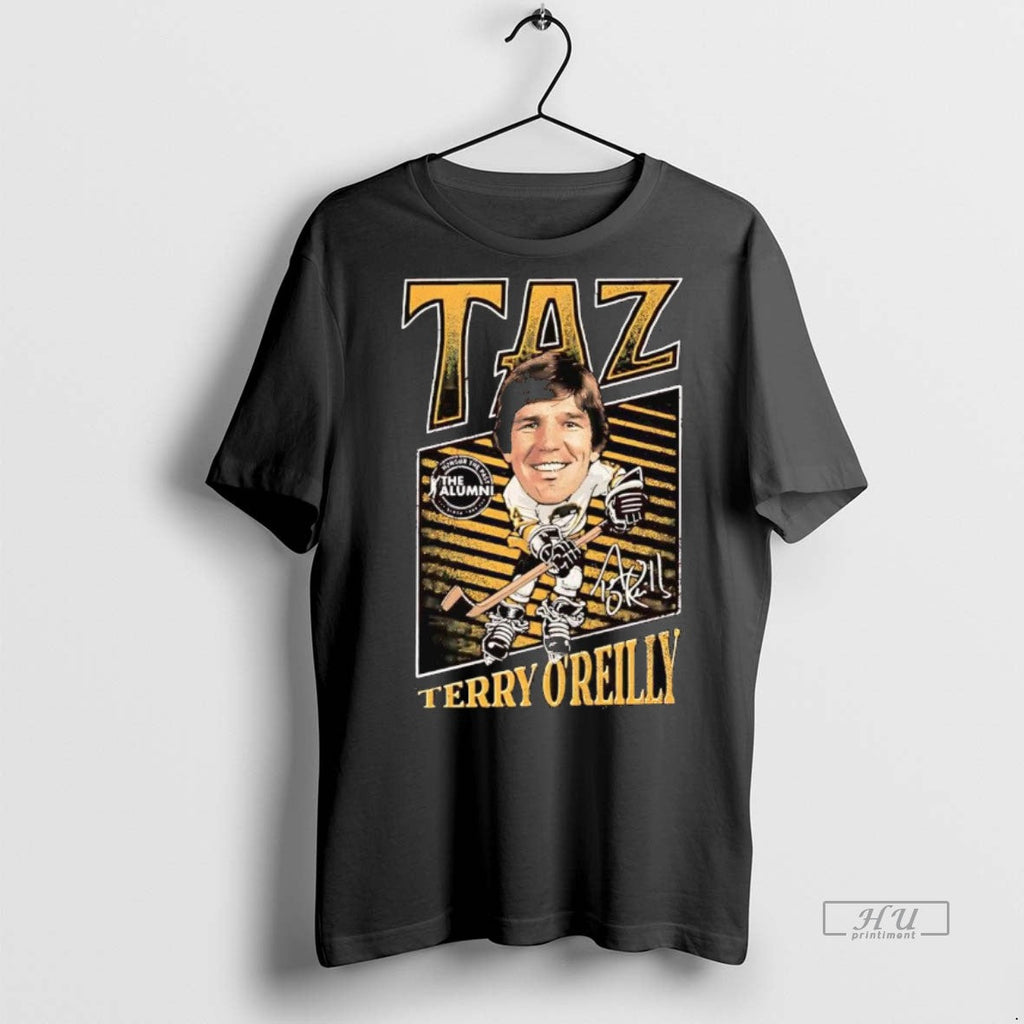 Officials Terry Oreilly Taz Spittin Chiclets Caricature Shirt Sweater Unisex T-shirt, Sweatshirt, Hoodie, Long Sleeve Tee - T-Shirt, Sweatshirt, Hoodie