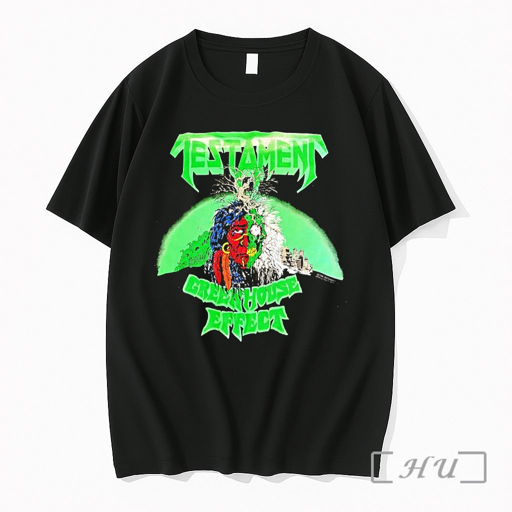 Officials Testament Green House Effect Premium T Shirts Sweater Hoodie Jpg Unisex T-shirt, Sweatshirt, Hoodie, Long Sleeve Tee - T-Shirt, Sweatshirt, Hoodie