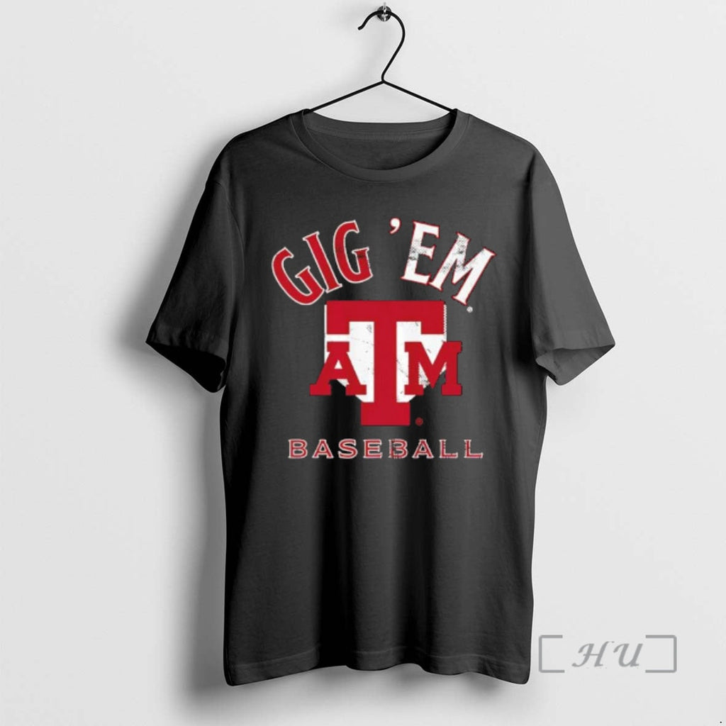 Officials Texas Am Aggies Ncaa Baseball Gig Em Home Plate Unisex T-shirt, Sweatshirt, Hoodie, Long Sleeve Tee - T-Shirt, Sweatshirt, Hoodie