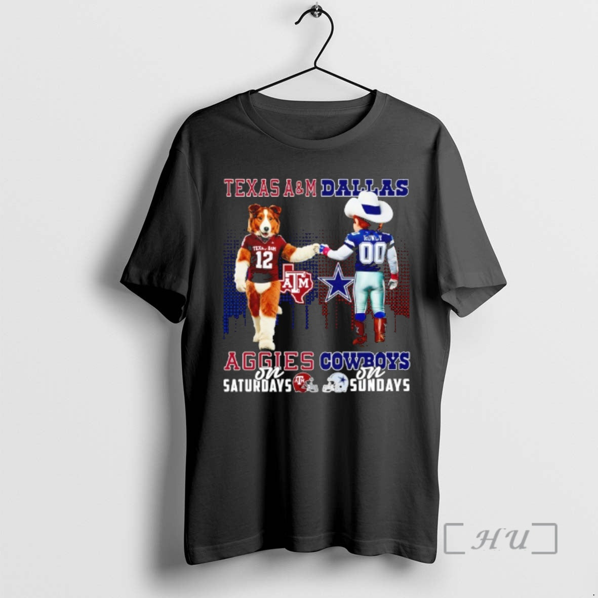 Officials Texas Am Aggies Saturdays X Dallas Cowboys Sundays Mascot T-Shirts, Hoodie, Sweatshirt - T-Shirt, Sweatshirt, Hoodie