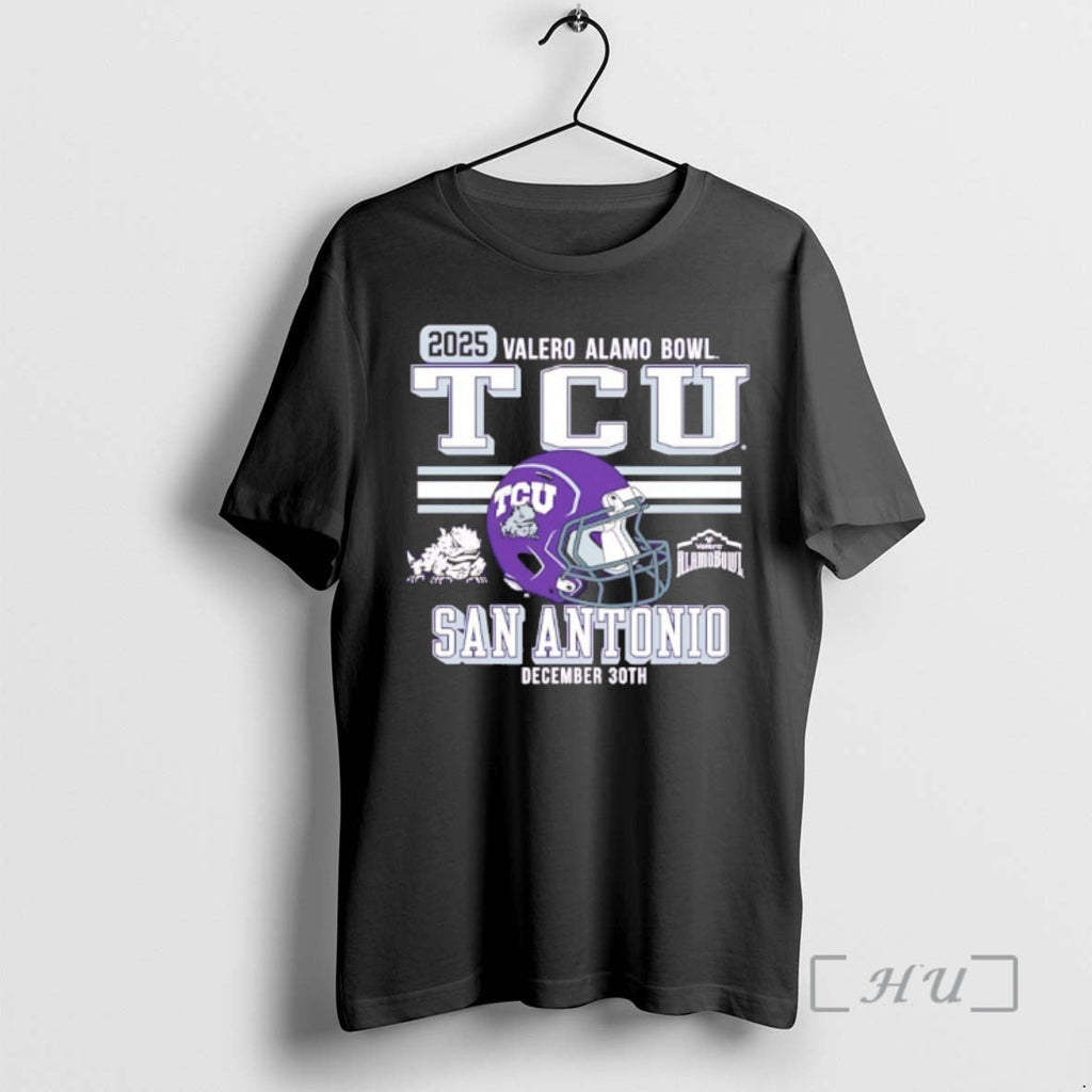 Officials Texas Christian Horned Frogs Football 2025 Alamo Bowl Bound T-Shirts, Hoodie, Sweatshirt - T-Shirt, Sweatshirt, Hoodie