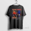 Officials Texas Longhorns Saturdays Vs Houston Texans Sundays Mascot Skyline T-Shirts, Hoodie, Sweatshirt - T-Shirt, Sweatshirt, Hoodie