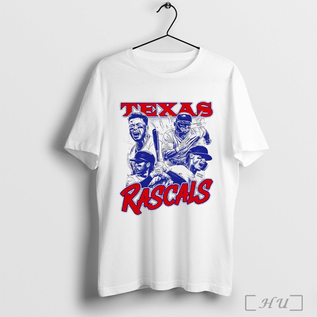 Officials Texas Rascals Texas Rangers Graphic T Shirt Unisex T-shirt, Sweatshirt, Hoodie, Long Sleeve Tee - T-Shirt, Sweatshirt, Hoodie