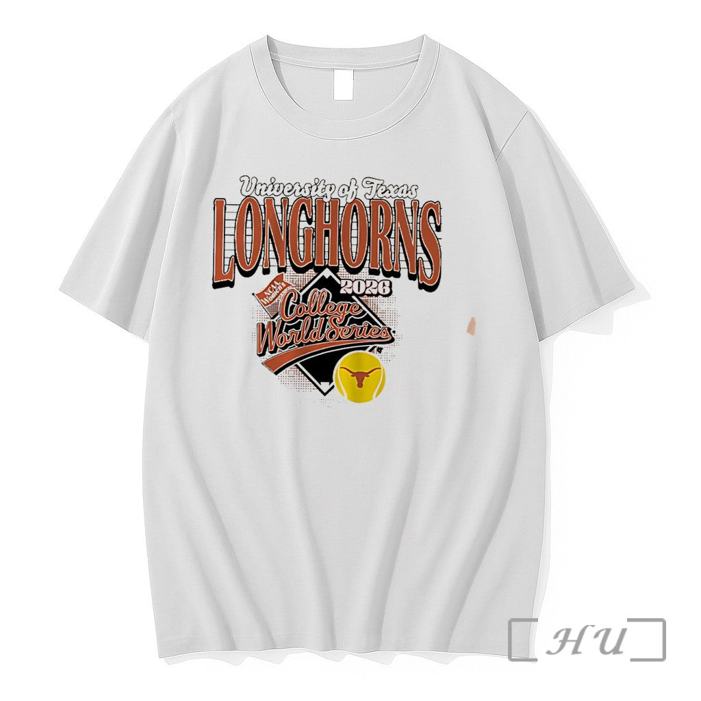 Officials Texas Softball 2026 Womens College World Series Tee Unisex T-shirt, Sweatshirt, Hoodie, Long Sleeve Tee - T-Shirt, Sweatshirt, Hoodie