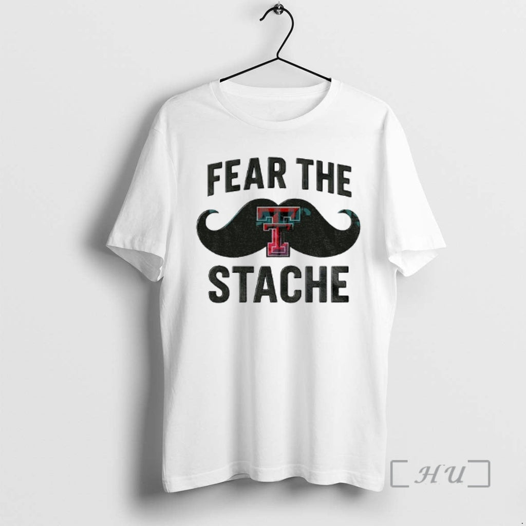 Officials Texas Tech Red Raiders Fear Stache Game Day Football Logo T-Shirts, Hoodie, Sweatshirt - T-Shirt, Sweatshirt, Hoodie