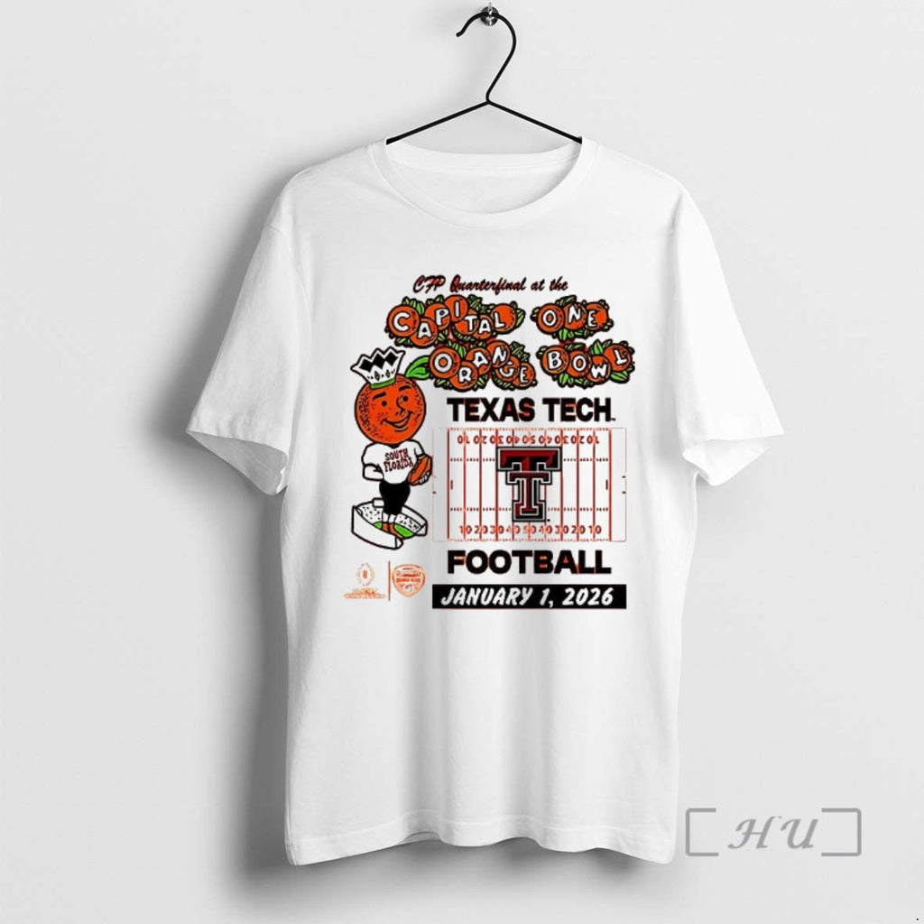 Officials Texas Tech Red Raiders Football 2026 Orange Bowl T-Shirts, Hoodie, Sweatshirt - T-Shirt, Sweatshirt, Hoodie