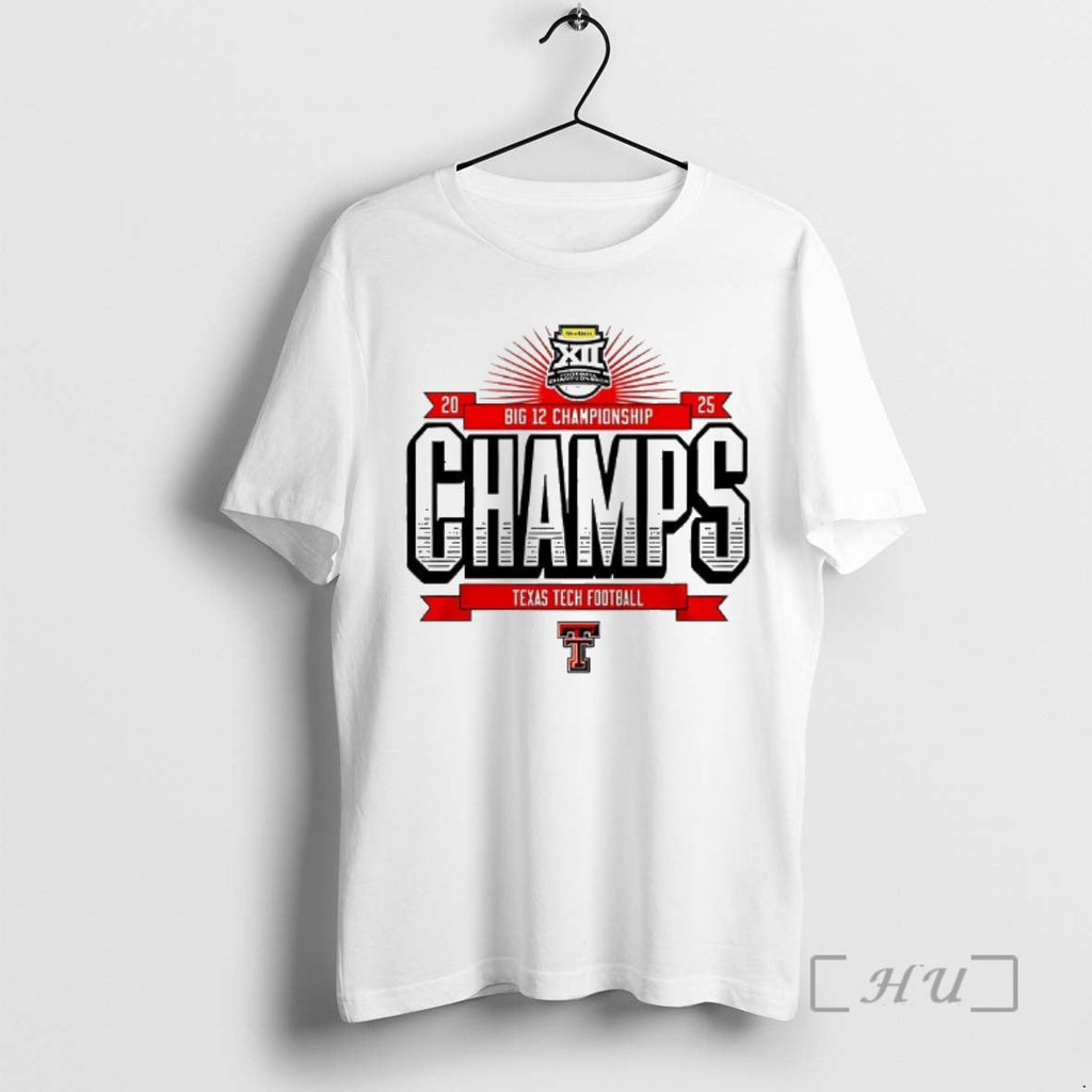 Officials Texas Tech Red Raiders Football Big 12 Championship 2025 T-Shirts, Hoodie, Sweatshirt - T-Shirt, Sweatshirt, Hoodie