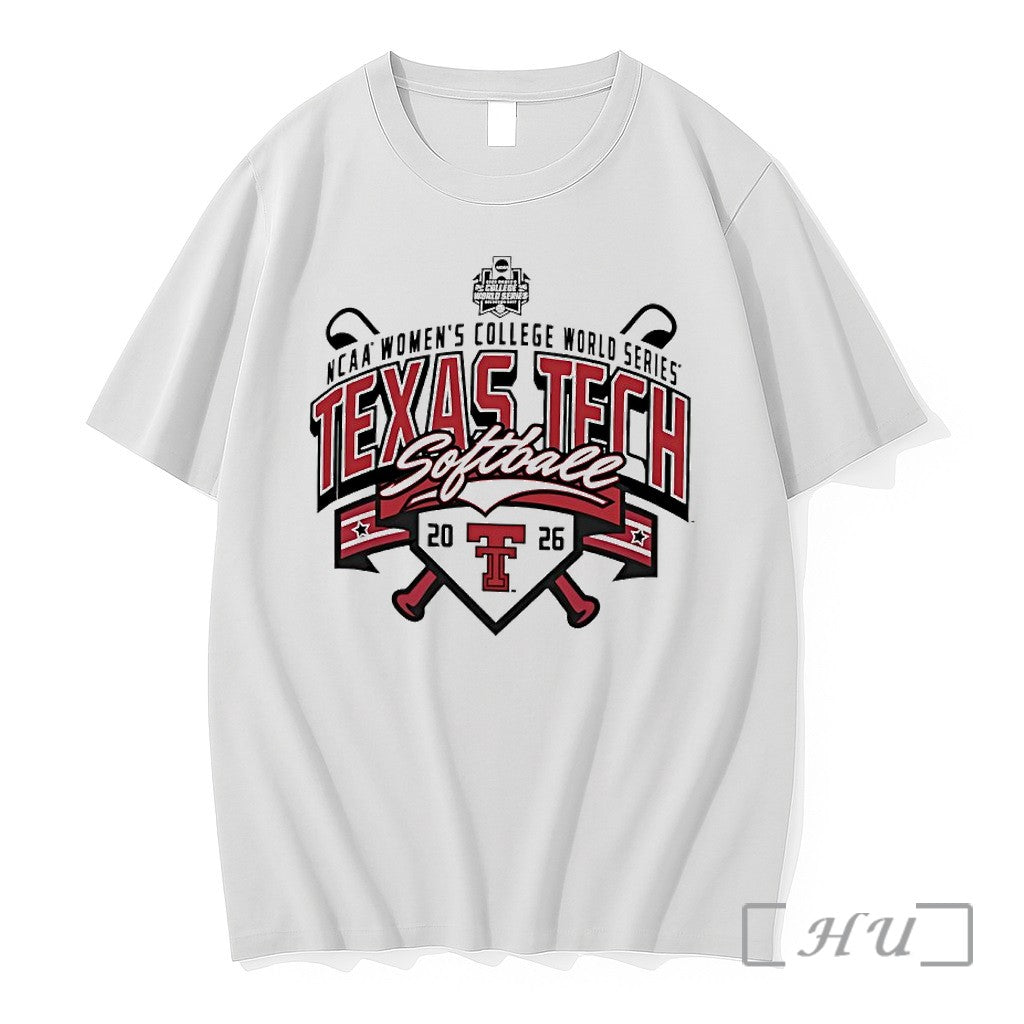 Officials Texas Tech Softball 2026 Ncaa Womens College World Series Unisex T-shirt, Sweatshirt, Hoodie, Long Sleeve Tee - T-Shirt, Sweatshirt, Hoodie