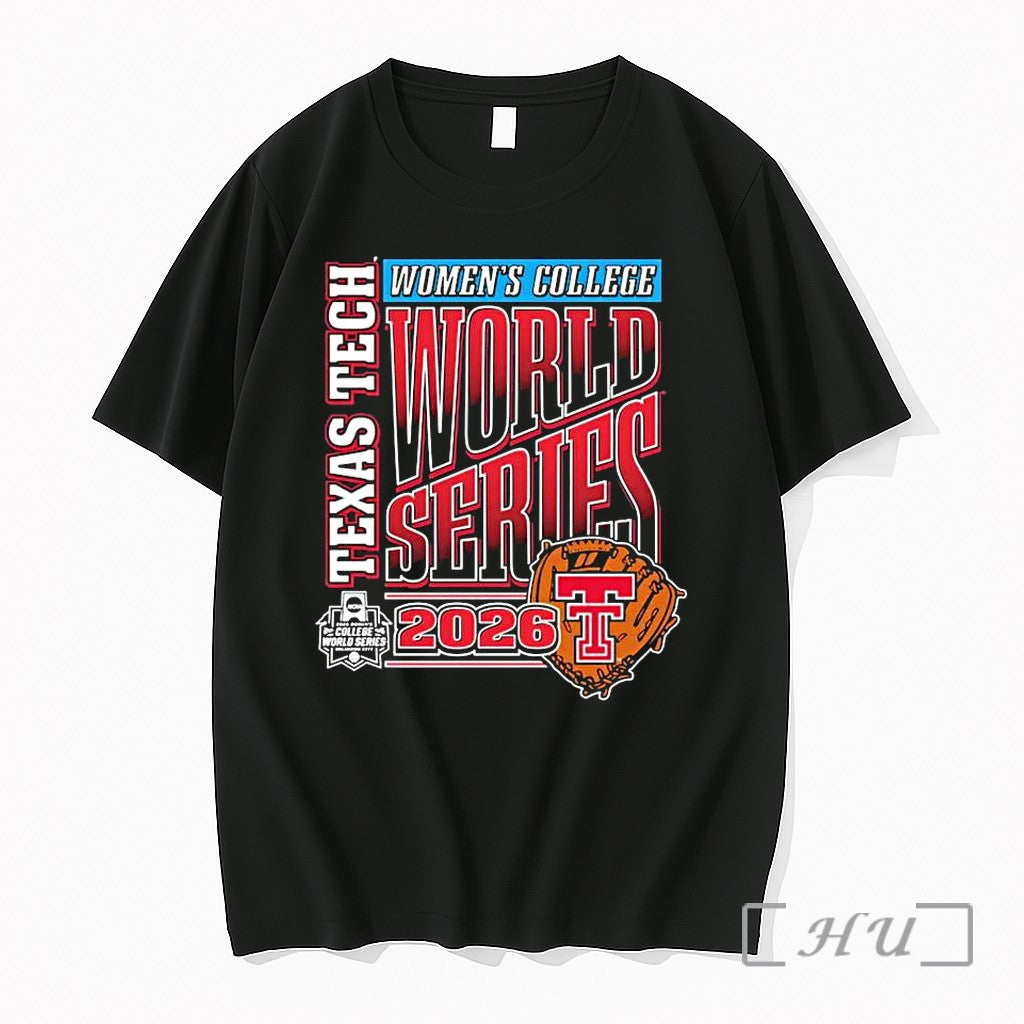 Officials Texas Tech Womens College World Series 2026 Wcws Leather Laces 1 Premium T Shirts - T-Shirt, Sweatshirt, Hoodie
