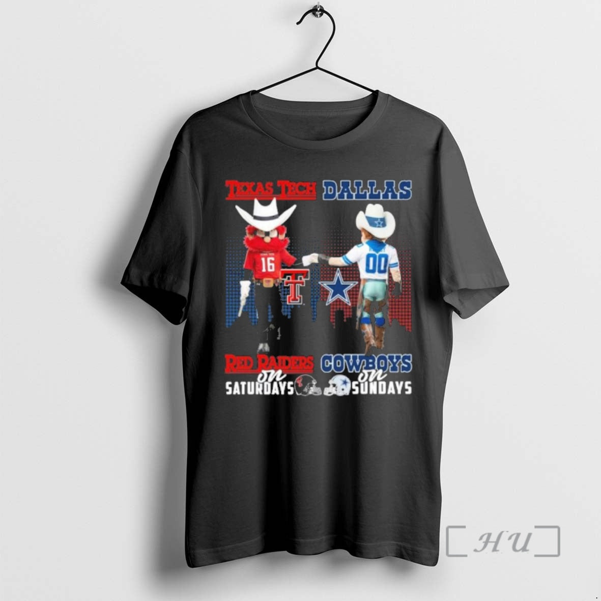 Officials Texas Tech Red Raiders Vs Dallas Cowboys Mascot Saturdays Sundays T-Shirts, Hoodie, Sweatshirt - T-Shirt, Sweatshirt, Hoodie