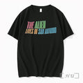 Officials The Alien Lives In San Antonio Spurs Basketball Vintage Unisex T-shirt, Sweatshirt, Hoodie, Long Sleeve Tee - T-Shirt, Sweatshirt, Hoodie