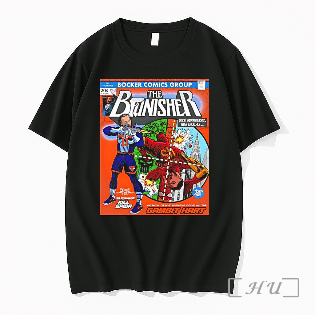 Officials The Brunisher Jalen Brunson Kill Spida Unisex T-shirt, Sweatshirt, Hoodie, Long Sleeve Tee - T-Shirt, Sweatshirt, Hoodie