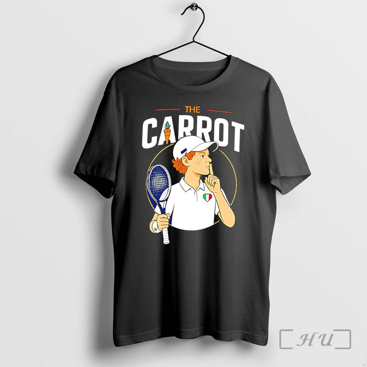 Officials The Carrot Italian Tennis Player Tee Unisex T-shirt, Sweatshirt, Hoodie, Long Sleeve Tee - T-Shirt, Sweatshirt, Hoodie