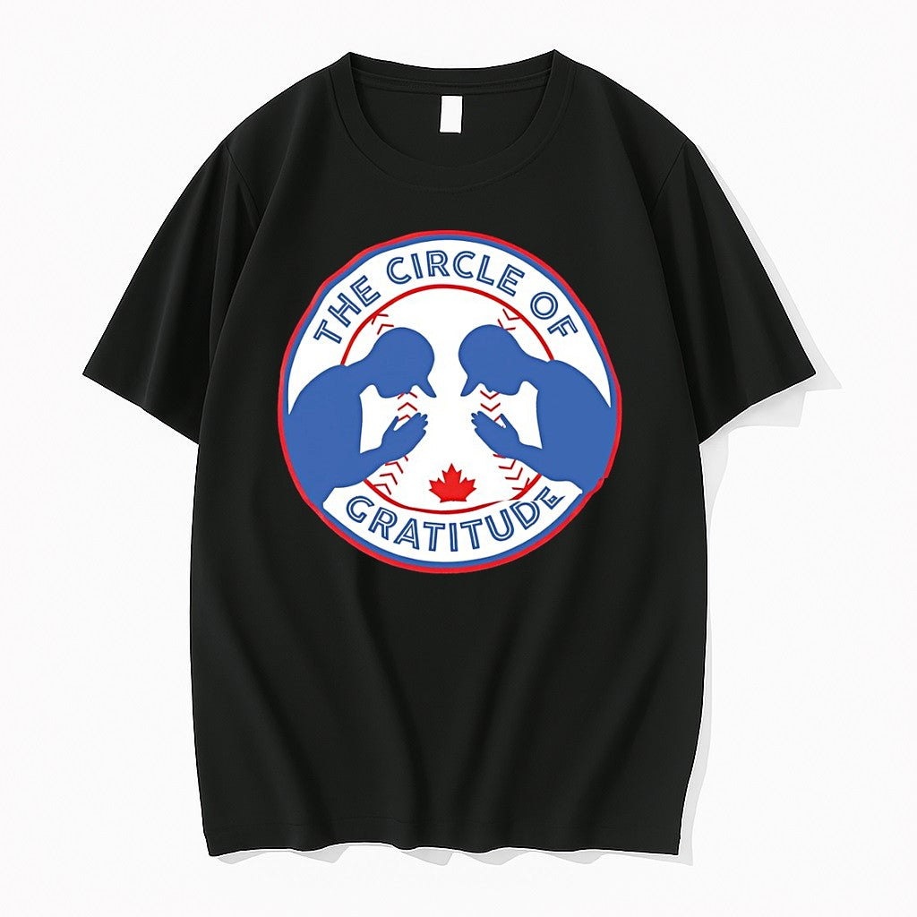 Officials The Circle Of Gratitude Toronto Blue Jays Baseball 2026 Premium T Shirt Unisex T-shirt, Sweatshirt, Hoodie, Long Sleeve Tee - T-Shirt, Sweatshirt, Hoodie