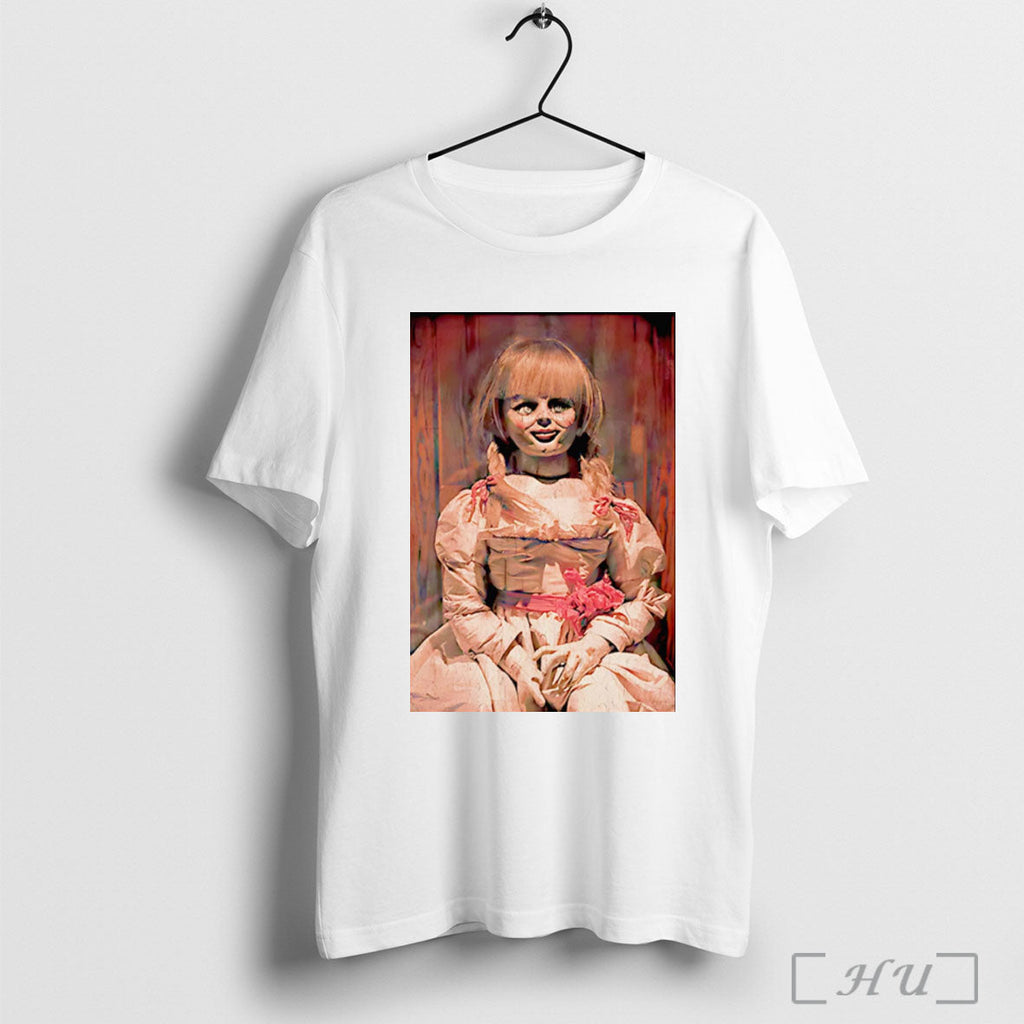Officials The Conjuring Last Rites Annabelle T Shirt Unisex T-shirt, Sweatshirt, Hoodie, Long Sleeve Tee - T-Shirt, Sweatshirt, Hoodie