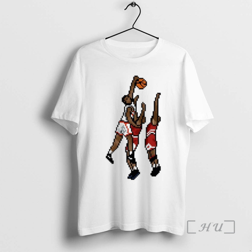Officials The Dunk Basketball 8bit Unisex T-shirt, Sweatshirt, Hoodie, Long Sleeve Tee - T-Shirt, Sweatshirt, Hoodie