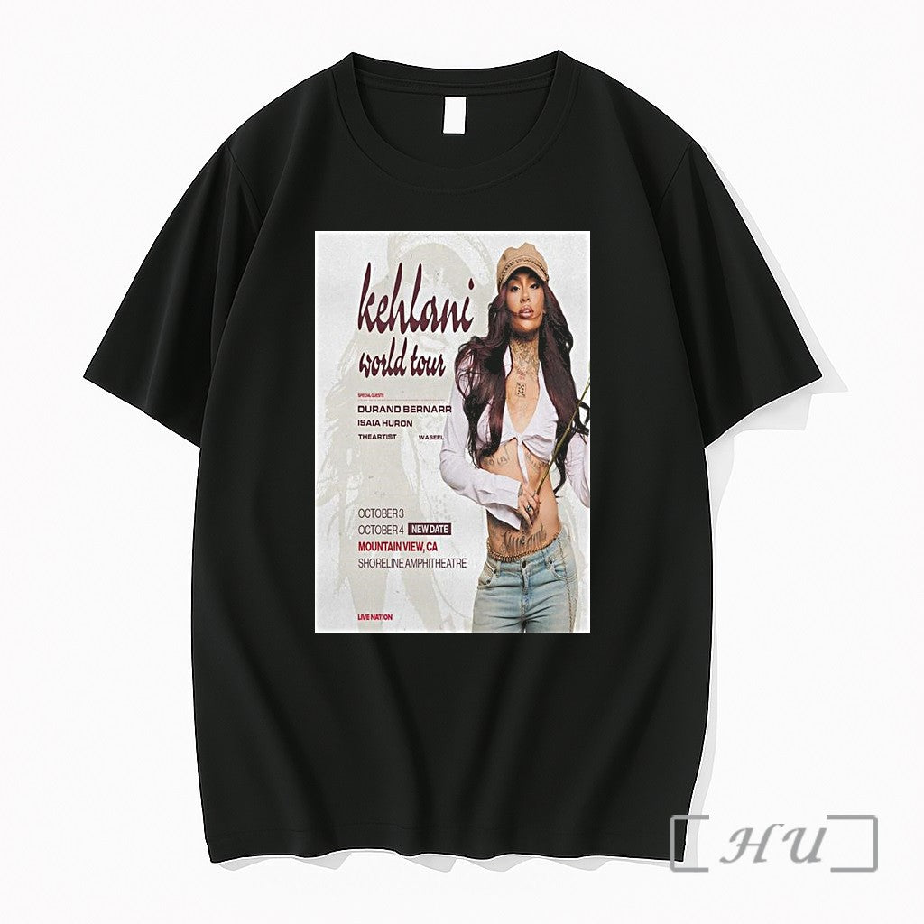 Officials The Kehlani World Tour 2026 Shoreline Amphitheatre Mountain View California 1 Premium T Shirts - T-Shirt, Sweatshirt, Hoodie