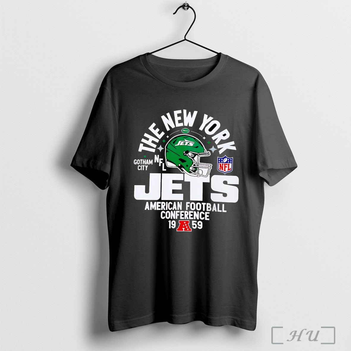 Officials The New York Jets Gotham City American Football Conference 1959 Helmet T Shirt Unisex T-shirt, Sweatshirt, Hoodie, Long Sleeve Tee - T-Shirt, Sweatshirt, Hoodie