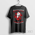 Officials The Nightmare Christmas Santa Jack Skellington T Shirts Unisex T-shirt, Sweatshirt, Hoodie, Long Sleeve Tee - T-Shirt, Sweatshirt, Hoodie