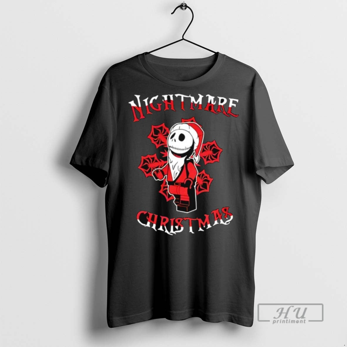 Officials The Nightmare Christmas Santa Jack Skellington T Shirts Unisex T-shirt, Sweatshirt, Hoodie, Long Sleeve Tee - T-Shirt, Sweatshirt, Hoodie