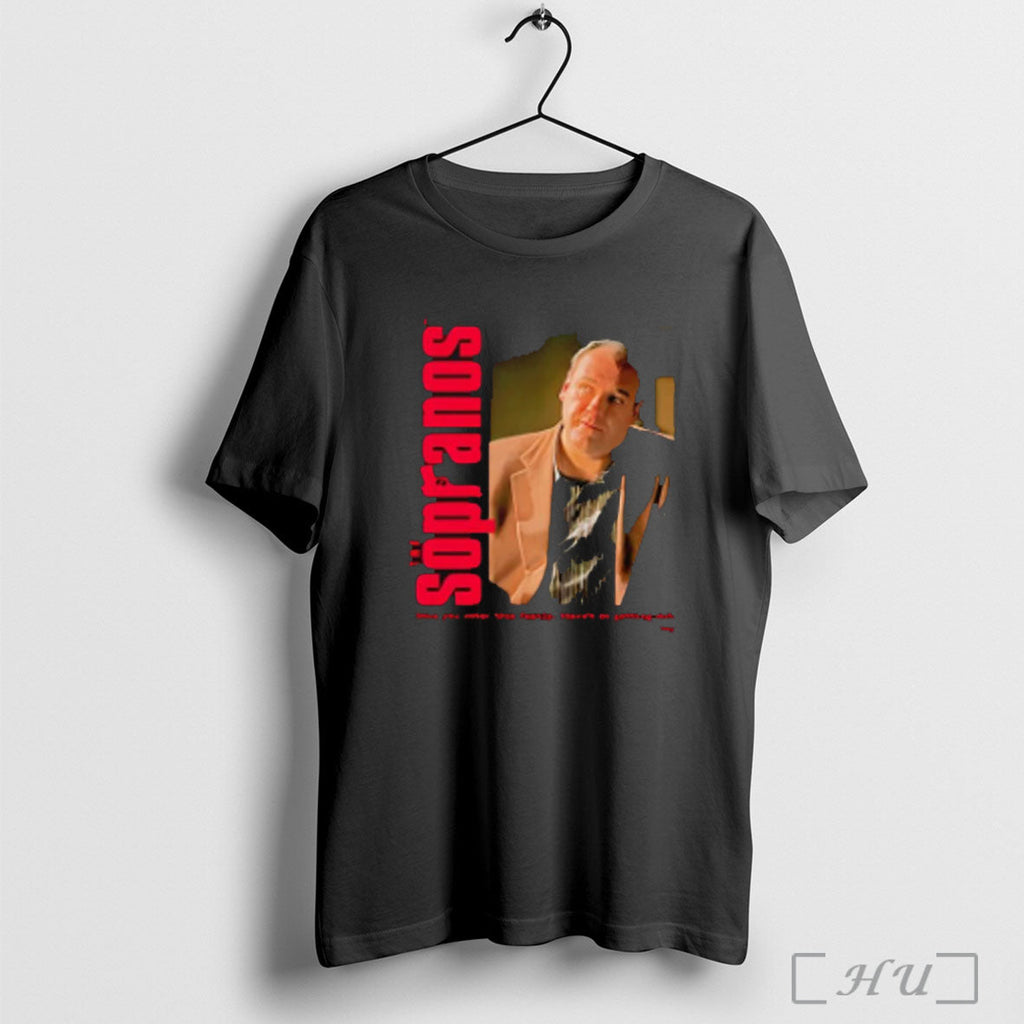 Officials The Sopranos Tony Once You Enter This Family Theres No Getting Out Unisex T-shirt, Sweatshirt, Hoodie, Long Sleeve Tee - T-Shirt, Sweatshirt, Hoodie