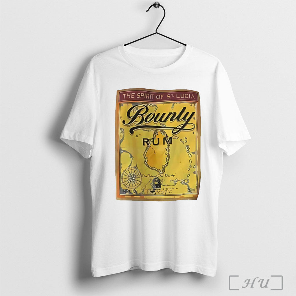 Officials The Spirit Of St Lucia Bounty Rum Our Island Our Bounty T Shirt Unisex T-shirt, Sweatshirt, Hoodie, Long Sleeve Tee - T-Shirt, Sweatshirt, Hoodie