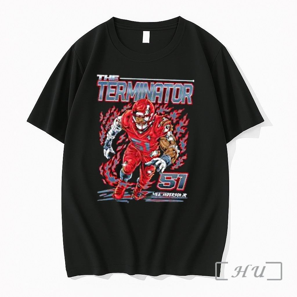Officials The Terminator 51 Will Anderson Jr Houston Texans Unisex T-shirt, Sweatshirt, Hoodie, Long Sleeve Tee - T-Shirt, Sweatshirt, Hoodie