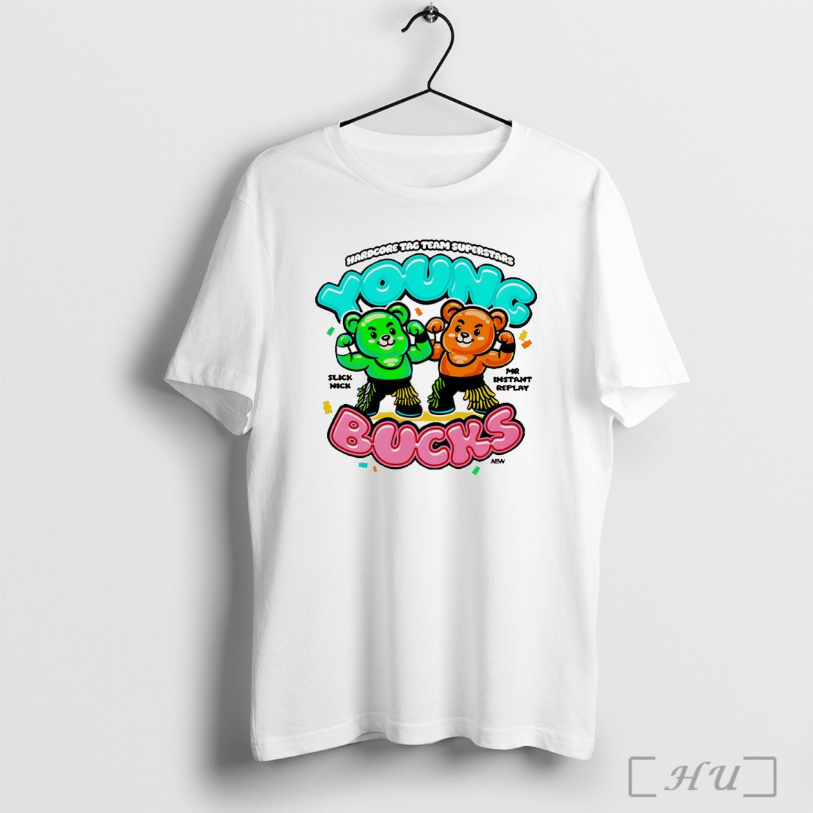Officials The Young Bucks Gummy Bucks T Shirt Unisex T-shirt, Sweatshirt, Hoodie, Long Sleeve Tee - T-Shirt, Sweatshirt, Hoodie