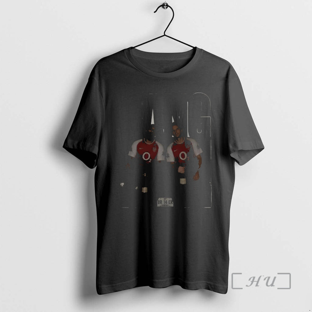 Officials Thierry Henry Dennis Bergkamp Arsenal Fc Gang 2026 Unisex T-shirt, Sweatshirt, Hoodie, Long Sleeve Tee - T-Shirt, Sweatshirt, Hoodie