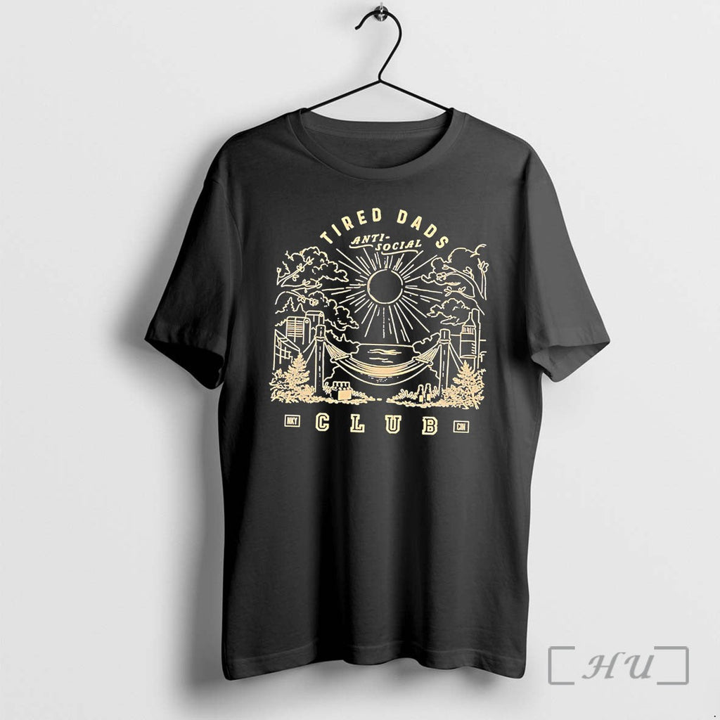 Officials Tired Dads Anti Social Club Vintage Tee Unisex T-shirt, Sweatshirt, Hoodie, Long Sleeve Tee - T-Shirt, Sweatshirt, Hoodie