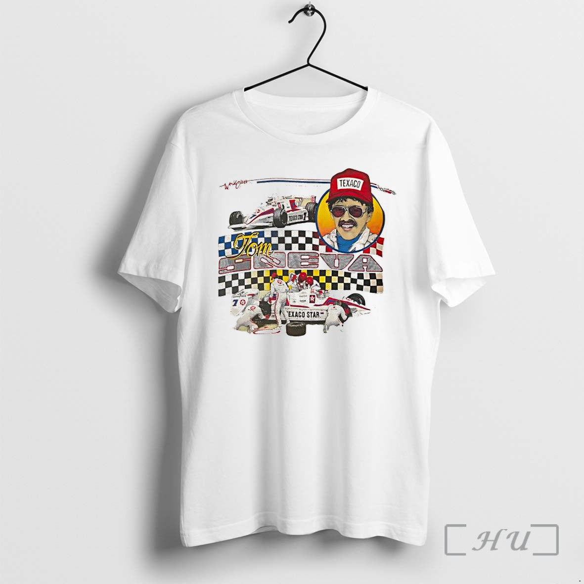 Officials Tom Sneva Texaco Star 7 Indianapolis 500 Goodyear Havoline Unisex T-shirt, Sweatshirt, Hoodie, Long Sleeve Tee - T-Shirt, Sweatshirt, Hoodie