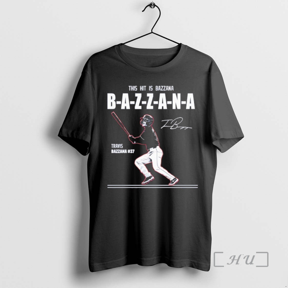 Officials Travis Bazzana 37 Cleveland Baseball This Hit Is Bazzana Signature Premium T Shirts Sweater - T-Shirt, Sweatshirt, Hoodie